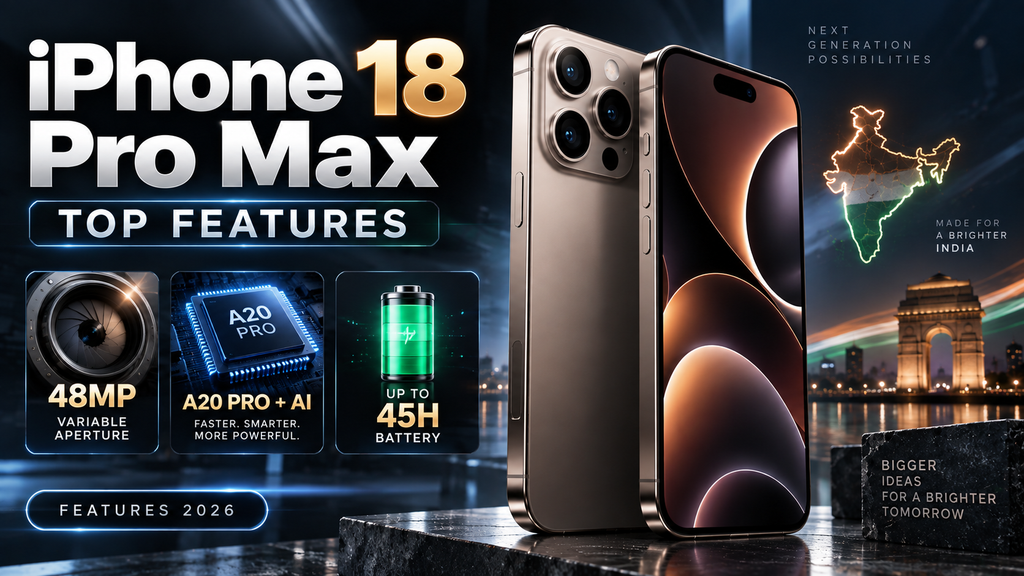 iPhone 18 Pro Max features
