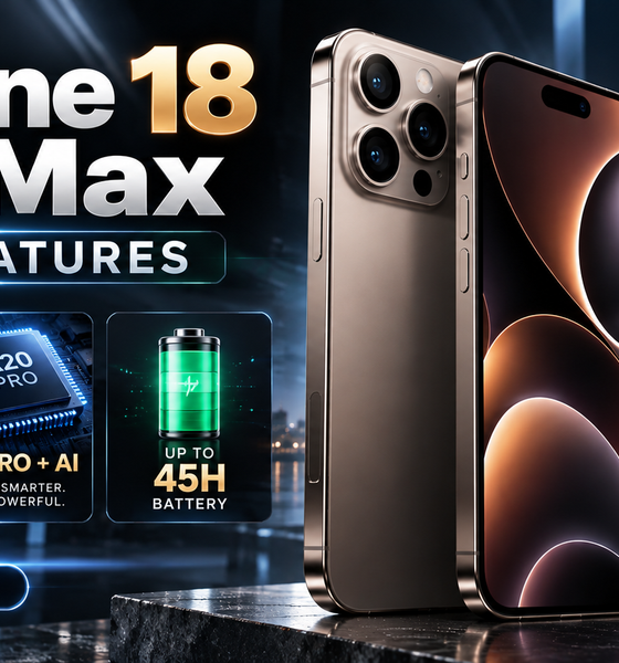 iPhone 18 Pro Max features