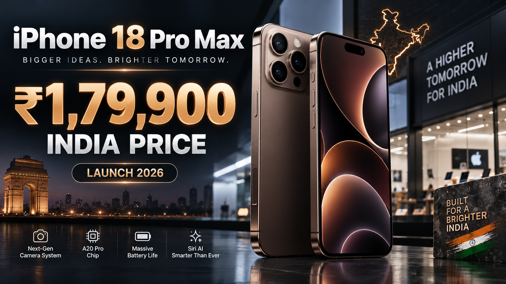 iPhone 18 Pro Max price in India