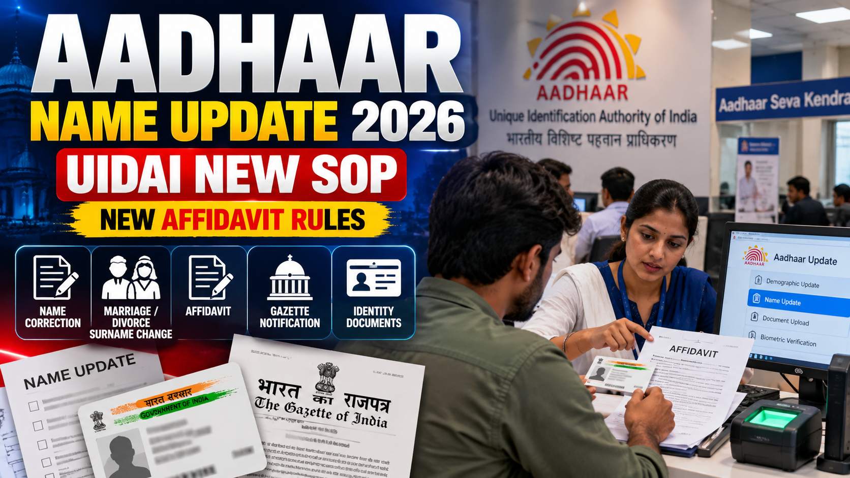 uidai-aadhaar-name-update-new-sop-2026